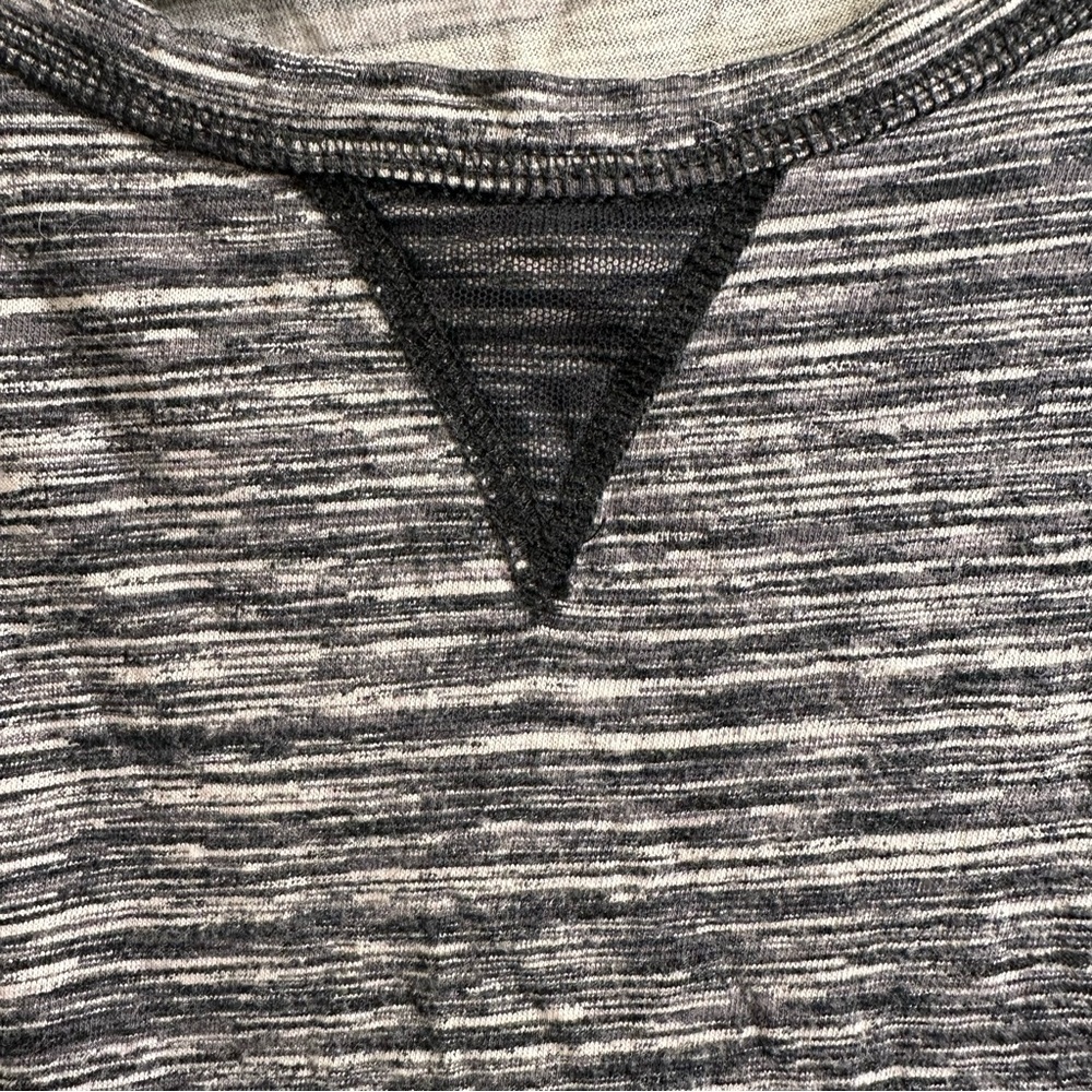 Victoria’s Secret Women’s Black Heather MED Long Sleeve Top - Picture 4 of 6